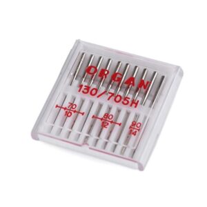 Õmblusmasina nõelad ORGAN - universaal, 130/705H; 70-90, 10 tk