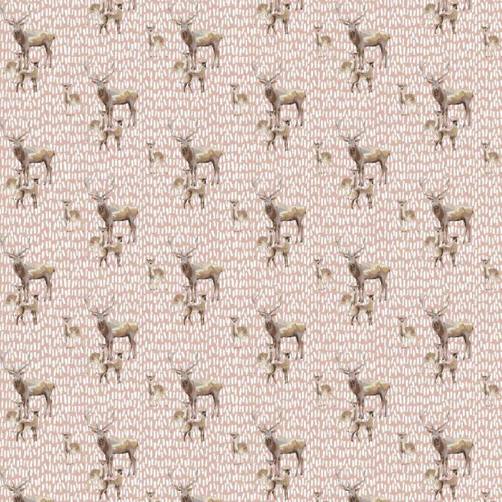 Kanvas - hirvepere, roosa