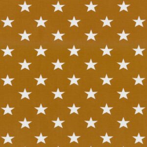 Trikotaaž – 5 cm tähed, helepruun