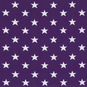 Trikotaaž – 5 cm tähed, tumelilla