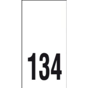 Õmmeldav suurusesilt, 200 tk, suurus 134