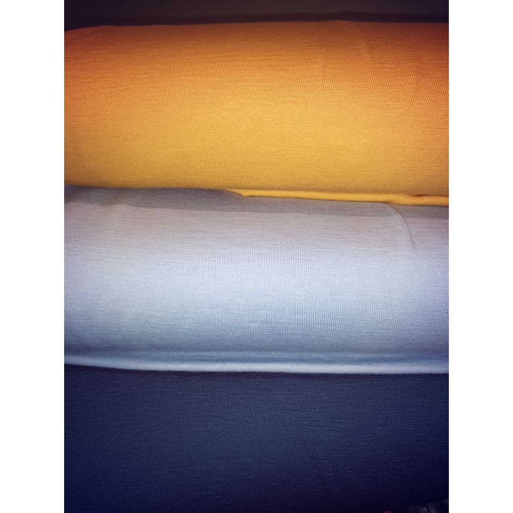 Meriinovillane soonikkoes kangas - sinepikollane, 220 g/m² - Image 2