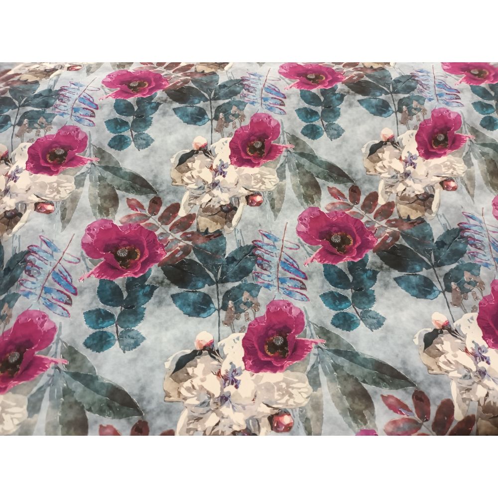 Softshell - akvarellmoonid, helesinine - Image 3