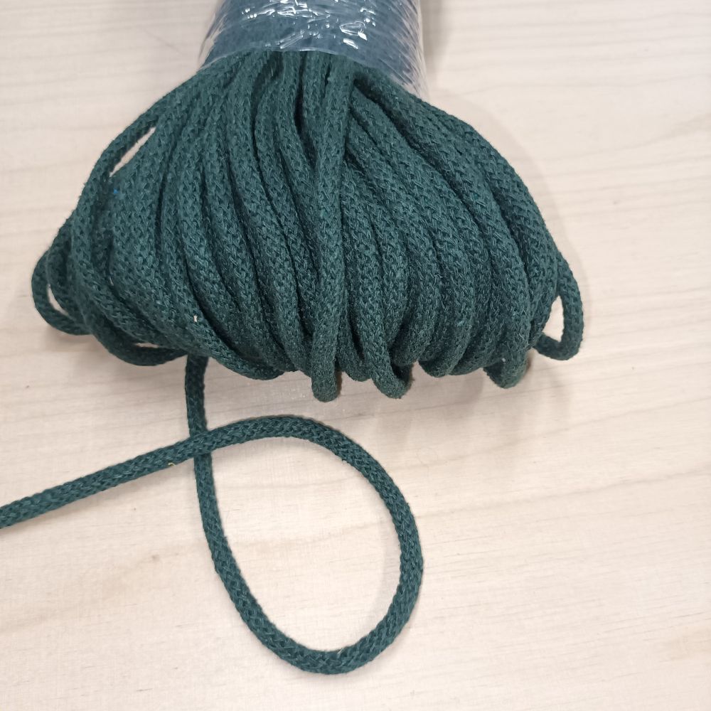 Puuvillane pael, ø 5 mm, tumeroheline