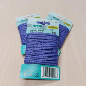 Ümarpael, ø 4 mm, pakis 5 m, sinakas-lilla