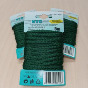 Ümarpael, ø 4 mm, pakis 5 m, roheline