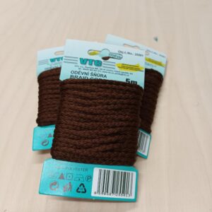 Ümarpael, ø 4 mm, pakis 5 m, pruun