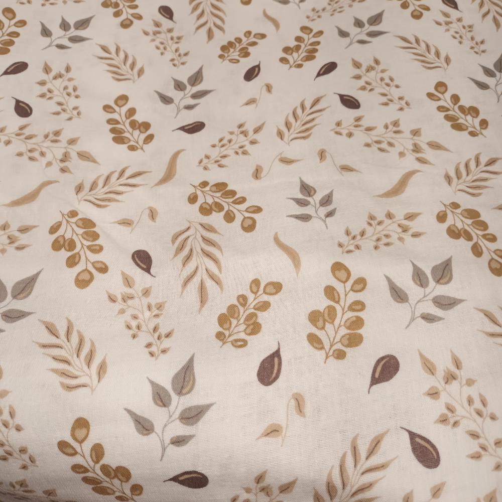 Musliin - pruunid kõrred ja lehed