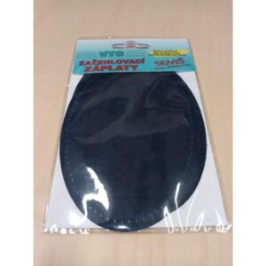 Triigitav paik, seemisnaha imitatsiooniga, 9,5 x 14 cm, 2 tk, tume teksasinine