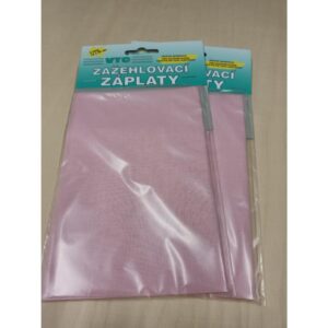 Triigitav paik, puuvillane, 15 x 20 cm, 3 tk, heleroosa