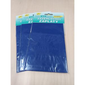 Triigitav paik, puuvillane, 15 x 20 cm, 3 tk, sinine