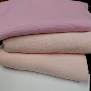 Musliinide komplekt, roosad, 3,4 m