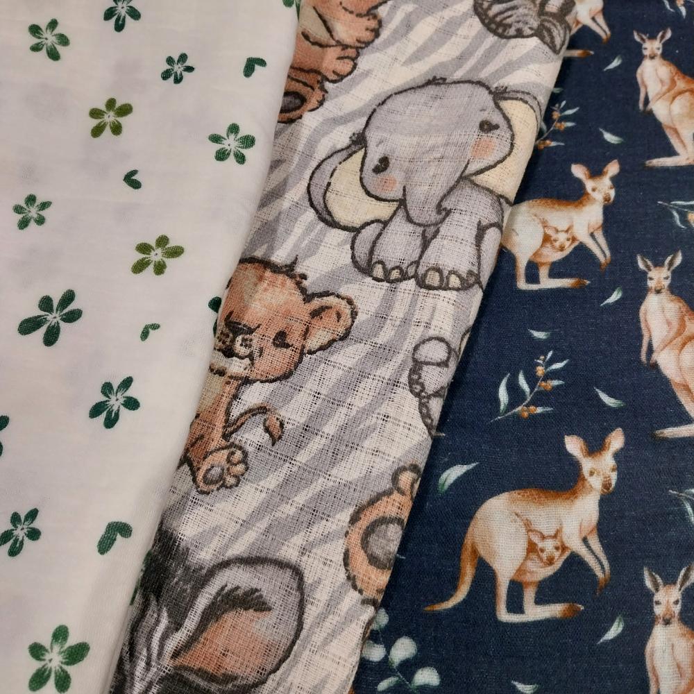 Musliin - 2-kihiline, erinevad, kokku 1,9 m - Image 2