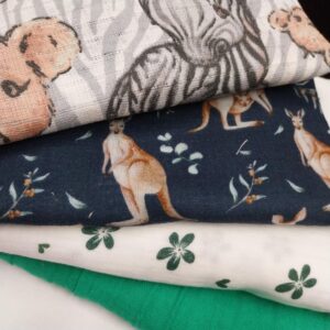 Musliin - 2-kihiline, erinevad, kokku 1,9 m