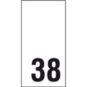 Õmmeldav suurusesilt, 200 tk, suurus 38