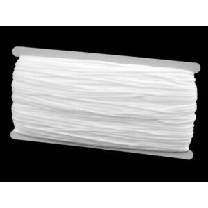 Pehme kumm (maskikumm), valge, Ø2mm