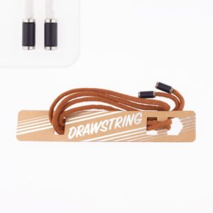 Puuvillane kapuutsipael – 1,2 m, pruun