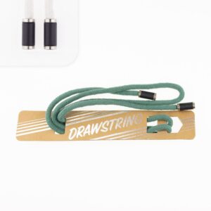 Puuvillane kapuutsipael – 1,2 m, vanaroheline