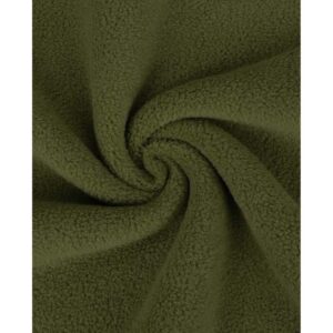 Puuvillafliis Sheepskin, 100% puuvill - khakiroheline