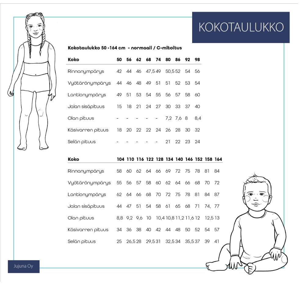 Paberlõige - laste softshell kombe, suurus 44-134 - Image 5