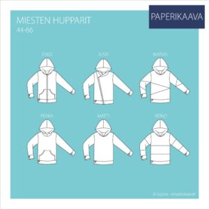 Paberlõige - meeste dressipluus, suurus 44-66