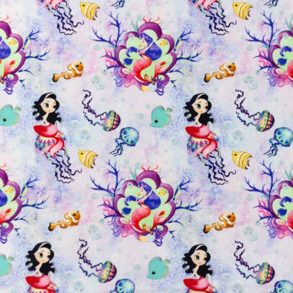 Puuvillapopliin, merineitsidega