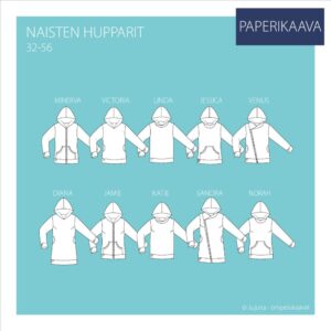 Paberlõige - naiste dressipluus, suurus 32-56