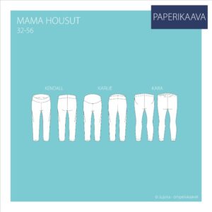 Paberlõige - raseda püksid, suurus 32-56