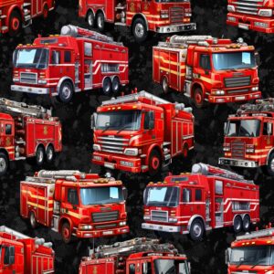 Dressikangas - tuletõrjeautod, must