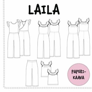 Paberlõige - laste satsidega komplektid LAILA, suurus 92-164