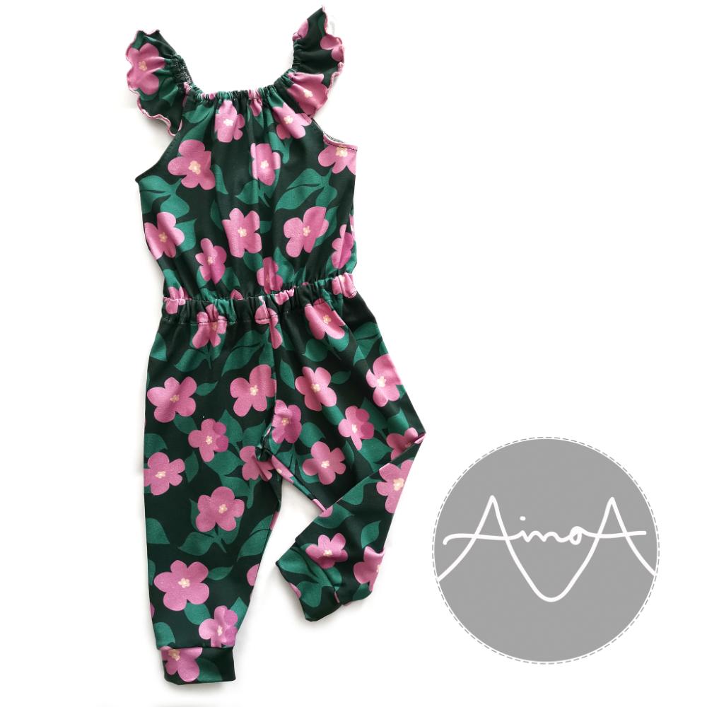 Paberlõige - satsidega romper ja body LYSTI, suurus 62-110 - Image 2