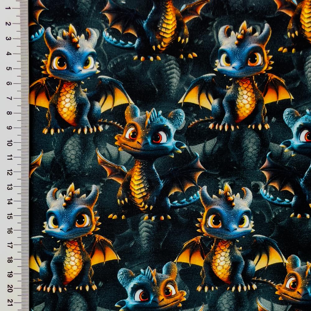 Dressikangas, mustad draakonid