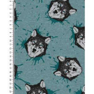 Alpifliisiga dressikangas - hundid petrolsinisel