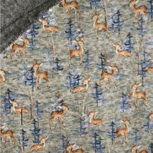 Dressikangas alpifliisiga - kitsed, meleeritud hall