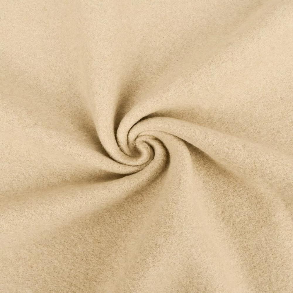 Mantlikangas (melton), 440 gr, beež