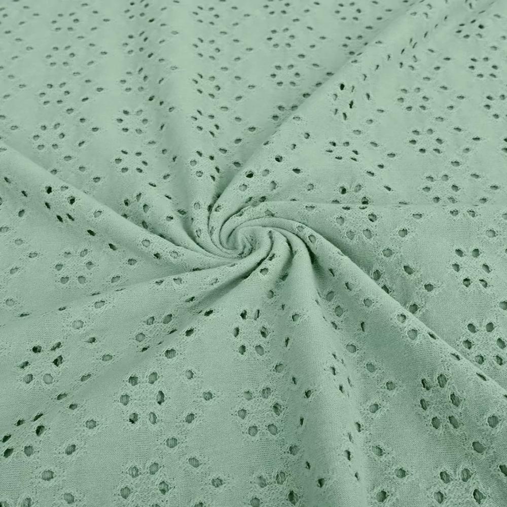 Broderii trikotaaž, vanaroheline