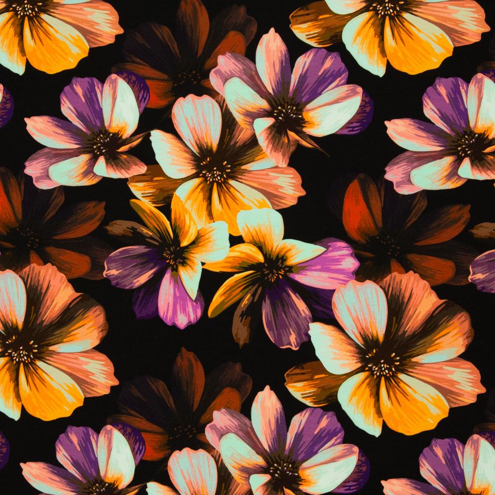 Dressikangas - suured oranžid lilled