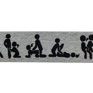 Pesukumm Kamasuutra, 40 mm, helehall