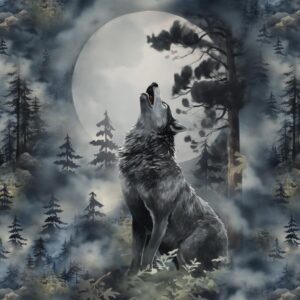 Dressikangast paneel, 55x73 cm, hunt öös