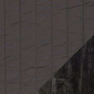 Tepitud jopekangas fliisvoodriga, hall