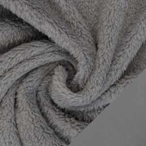 Kahepoolne paks fliiskangas, hall