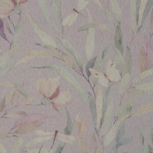 Kanvas - lilled ja liblikad helelillal