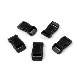 Plastikust pistlukk 10 mm kummile, must