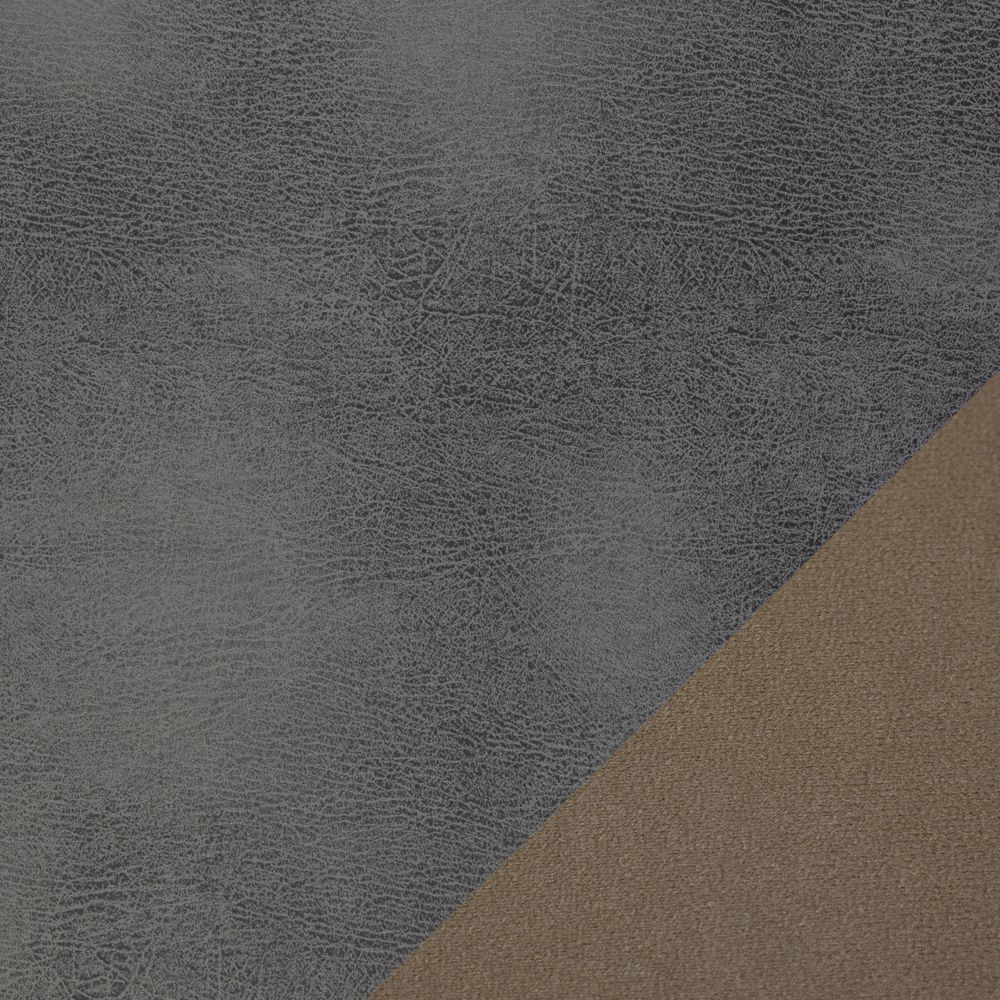 Kunstnahk, antiikse välimusega, hall - Image 2