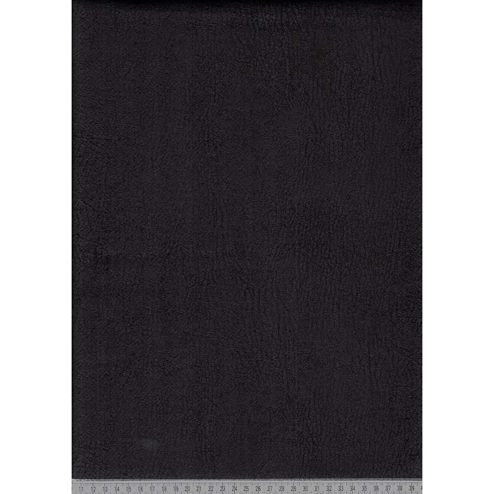 Kunstnahk, antiikse välimusega, must - Image 3