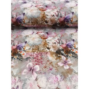 Trikotaaž - liblikad ja pojengid, GOTS