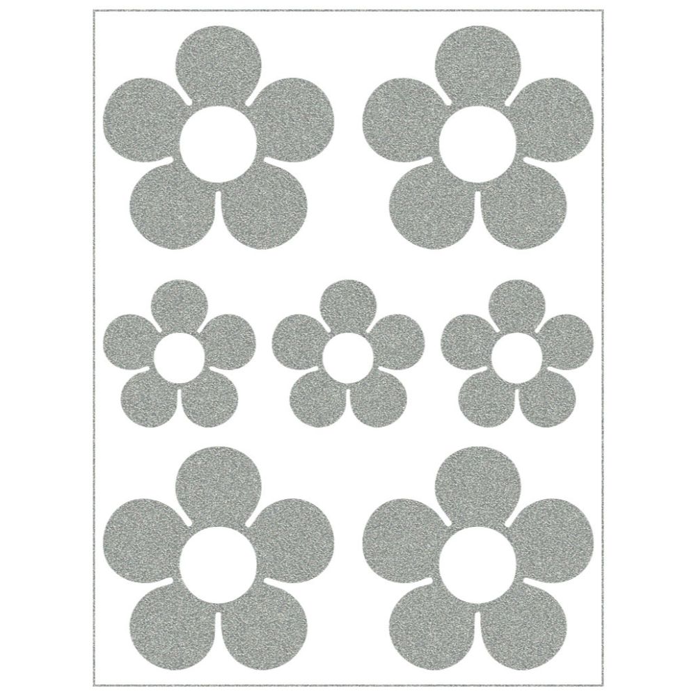 Triigitavad helkurmotiivid, lilled