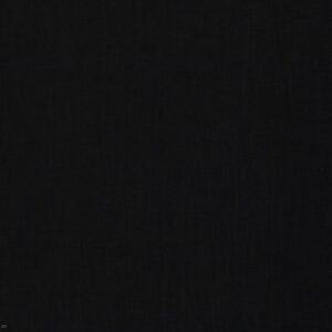 Linane kangas puuvillaga, must