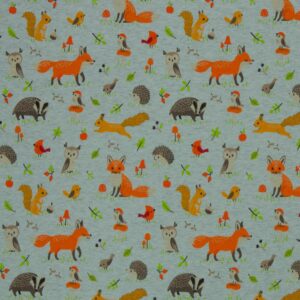 Alpifliisiga dressikangas - rebased, mägrad, rohekas-sinine