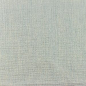 Musliin - 2-kihiline, meleeritud, helesinine, mahepuuvill